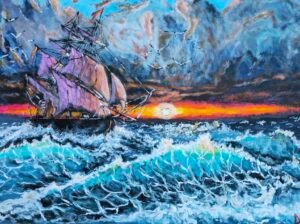 Lumina care rupe norii