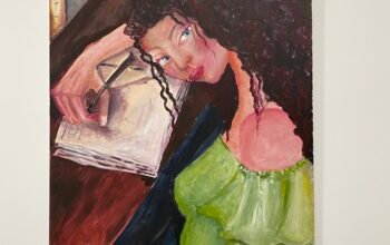 Încercând a scrie în jurnal