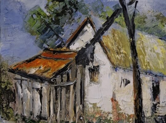 Fantana din fata casei