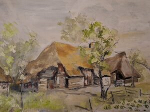 Vechea gospodărie rustică