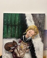 Fetita cu chibrituri